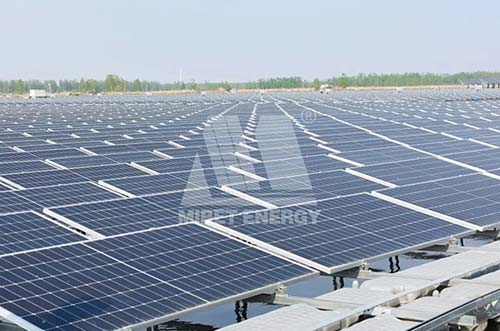 72MW！bb贝博中国江苏沛县水上光伏电站项目闪耀上线！