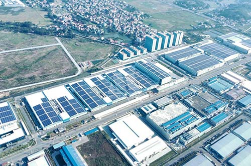 bb贝博中国20MW越南立讯精密分布式光伏项目正式发电