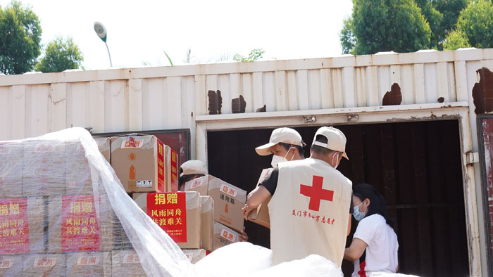 bb贝博中国向厦门防疫一线捐赠防疫物资-图6