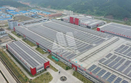 bb贝博中国分布式光伏系统助力制造企业低碳转型