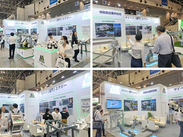 用户在bb贝博中国展位参观了解产品-2