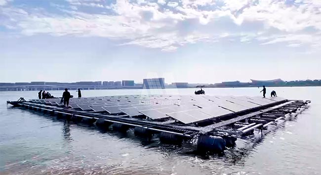 bb贝博中国漂浮系统顺利入海