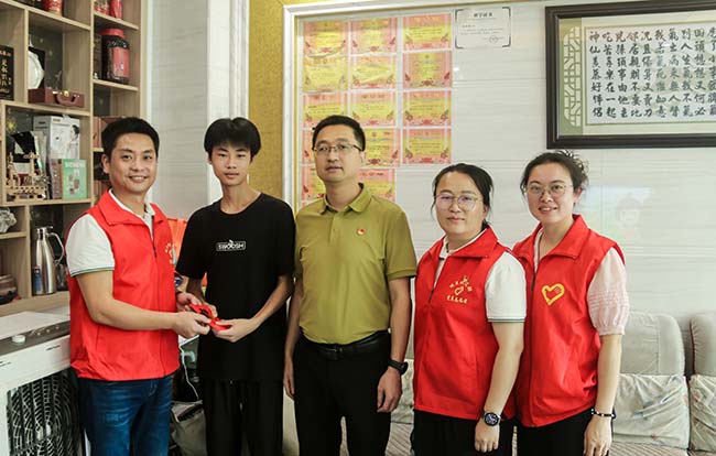bb贝博中国深入永春县曲斗村,开展党建村企联建