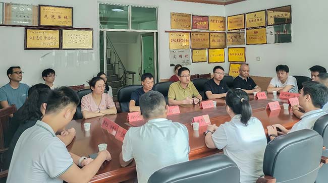bb贝博中国深入永春县曲斗村,开展党建村企联建